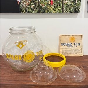 Vintage 1970's The Solar Tea maker/server Very Good Preloved Condition